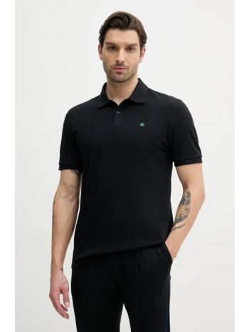 βαμβακερό μπλουζάκι πόλο calvin klein jeans ανδρικό, χρώμα
