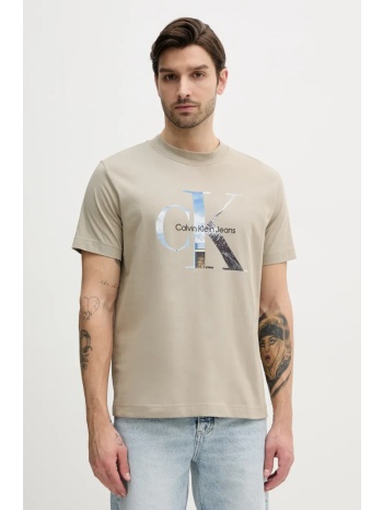 βαμβακερό μπλουζάκι calvin klein jeans ανδρικό, χρώμα