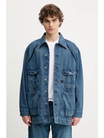 τζιν μπουφάν g-star raw χρώμα ναυτικό μπλε, d26165-d491