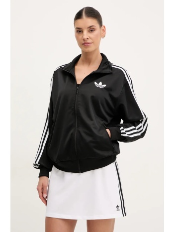 μπλούζα adidas originals firebird χρώμα μαύρο, jc8251 100%