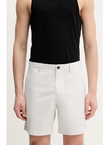 βαμβακερό σορτσάκι theory χρώμα γκρι, p0374210 100% βαμβάκι