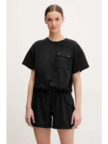 αθλητικό μπλουζάκι columbia granite point χρώμα μαύρο