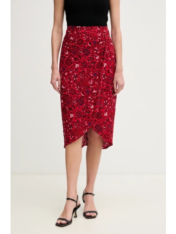 φούστα pepe jeans clau χρώμα κόκκινο, pl901199 υλικό 1