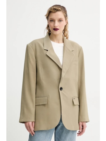 σακάκι g-star raw χρώμα πράσινο, d23509-d522 κύριο υλικό