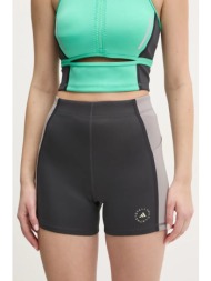 σορτς adidas by stella mccartney χρώμα: γκρι, jg1057 υλικό 1: 86% πολυεστέρας, 14% ελαστάν
υλικό 2: 