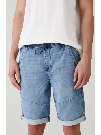 σορτς medicine χρώμα μπλε κύριο υλικό 77% βαμβάκι, 22%