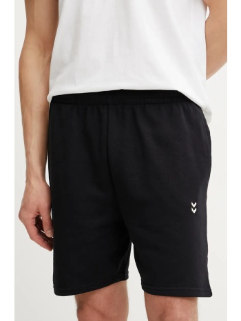 σορτς hummel χρώμα μαύρο, 229798 60% βαμβάκι, 40%