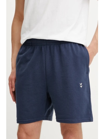 σορτς hummel χρώμα ναυτικό μπλε, 229798 60% βαμβάκι, 40%