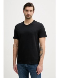 βαμβακερό μπλουζάκι calvin klein jeans ανδρικό, χρώμα: μαύρο, lv040hm298 100% βαμβάκι