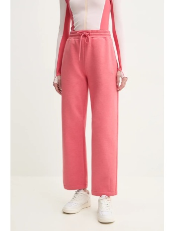 παντελόνι φόρμας boss χρώμα ροζ, 50537486 82% βαμβάκι, 14%