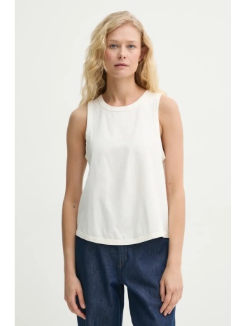 βαμβακερό τοπ won hundred χρώμα μπεζ, 3428-12086 100%