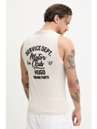 βαμβακερό μπλουζάκι hugo ...