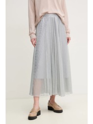 φούστα marc aurel χρώμα: ασημί, 2180-7023-93398 100% πολυεστέρας