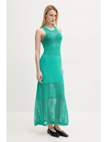 φόρεμα moschino jeans χρώμα πράσινο, 0481 3701 75%