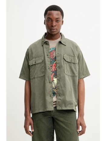 πουκάμισο dickies χρώμα πράσινο, dk0a4z7qmgr1 65%