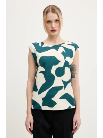 λευκή μπλούζα abercrombie & fitch γυναικείο, χρώμα μπεζ