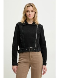 τζιν μπουφάν answear lab χρώμα: μαύρο 70% βαμβάκι, 28% πολυεστέρας, 2% ελαστάν