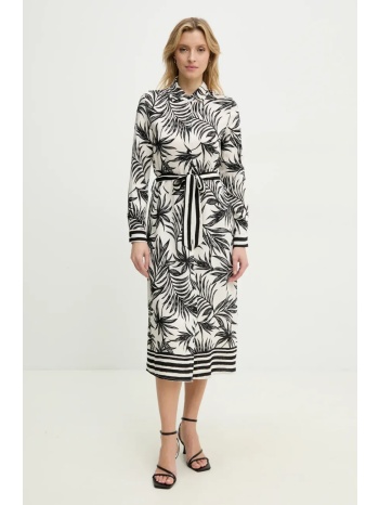 φόρεμα answear lab χρώμα μαύρο 80% βισκόζη, 20% πολυαμίδιο