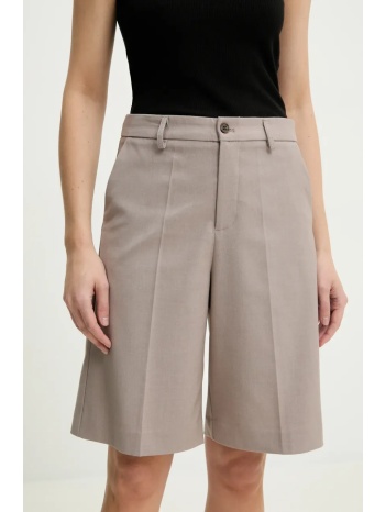 σορτς answear lab χρώμα μπεζ 70% πολυεστέρας, 28% ρεγιόν