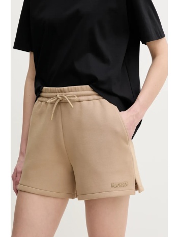 σορτς mackage χρώμα μπεζ, summer.r κύριο υλικό 53%