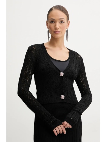 πουλόβερ silvian heach ilceni χρώμα μαύρο, gpp25303cd 75%