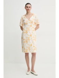 φόρεμα 2ndday audette χρώμα: μπεζ, 2252127286 100% πολυεστέρας