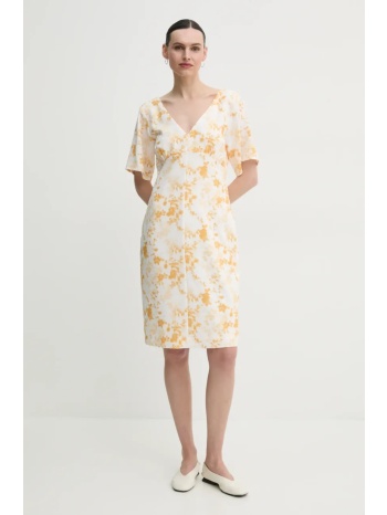 φόρεμα 2ndday audette χρώμα μπεζ, 2252127286 100%