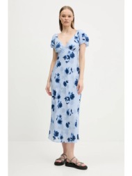 φόρεμα abercrombie & fitch χρώμα: μπλε, ki159-5580 κύριο υλικό: 100% ανακυκλωμένος πολυεστέρας
φόδρα