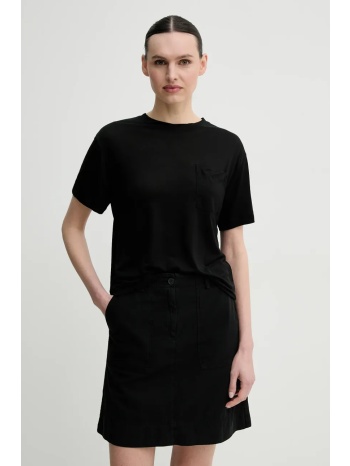 μπλουζάκι marc o`polo χρώμα μαύρο, 503202851049 100%