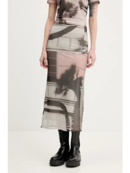 φούστα desigual shelley χρώμα: μπεζ, 25swfk05 κύριο υλικό: 93% πολυεστέρας, 7% ελαστάν
φόδρα: 95% βι