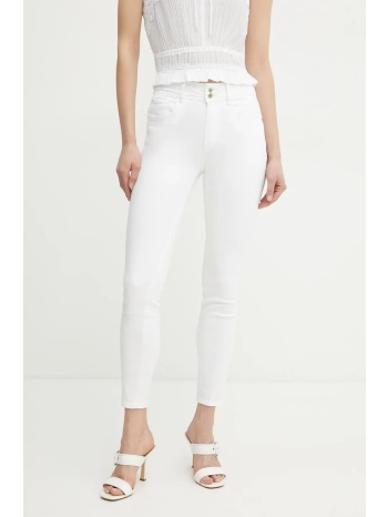 τζιν παντελόνι guess χρώμα άσπρο, w5ga34 d5n72 92%
