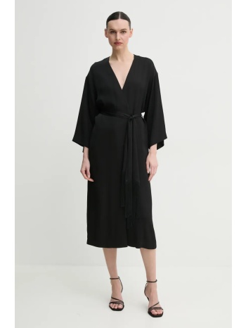 φόρεμα isabelle blanche χρώμα μαύρο, is25ss-a120-t011