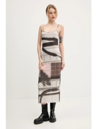 φόρεμα desigual shelley χρώμα: μπεζ, 25swvk56 κύριο υλικό: 95% πολυεστέρας, 5% ελαστάν
φόδρα: 93% πο