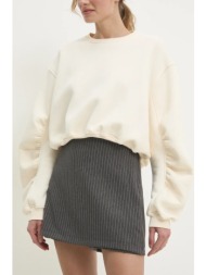 φούστα και φόρεμα answear lab χρώμα: γκρι 100% πολυεστέρας