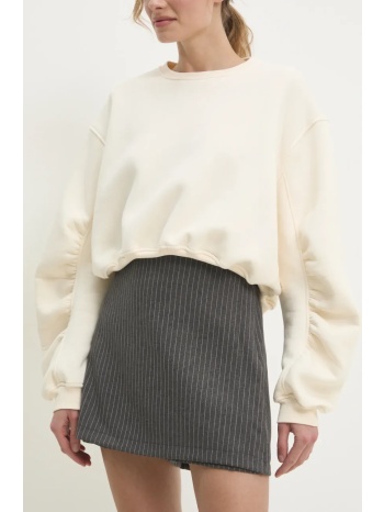 φούστα και φόρεμα answear lab χρώμα γκρι 100% πολυεστέρας