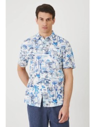 βαμβακερό πουκάμισο medicine ανδρικό, χρώμα: μπλε 100% βαμβάκι

 πλύση σε μέγιστο 30°c. ήπιο πρόγραμ