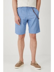 σορτς από λινό medicine χρώμα: μπλε 55% λινό, 45% βαμβάκι

 πλύση σε μέγιστο 30°c. ήπιο πρόγραμμα.
μ