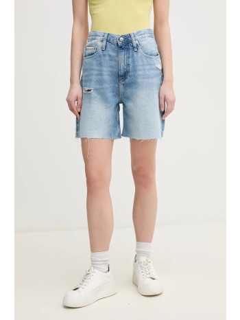 σορτς calvin klein jeans χρώμα μπλε, j20j225513 80%