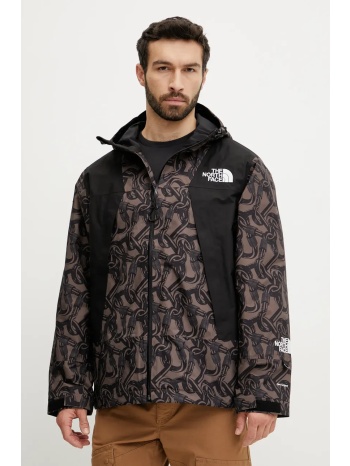 μπουφάν the north face tnf x nse χρώμα καφέ, nf0a8c6zac91