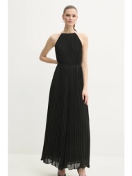 φόρεμα michael michael kors χρώμα: μαύρο, ms5812y7r3 100% πολυεστέρας