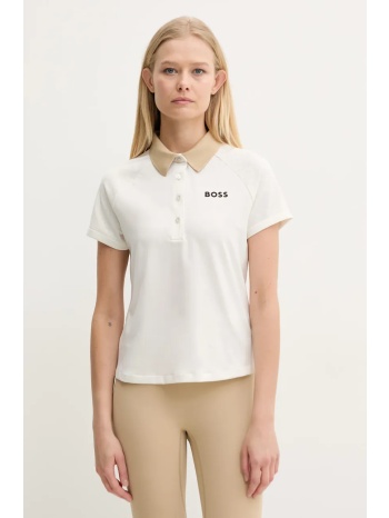 πόλο boss χρώμα μπεζ, 50540217 υλικό 1 92% πολυεστέρας