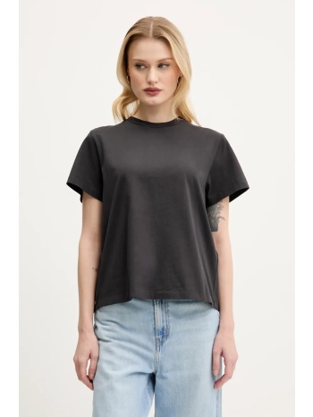 βαμβακερό μπλουζάκι mm6 maison margiela γυναικείο, χρώμα