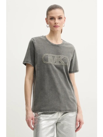 βαμβακερό μπλουζάκι michael michael kors γυναικείο, χρώμα