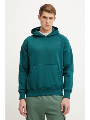 μπλούζα the north face raglan redbox χρώμα πράσινο, με