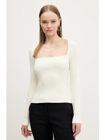 πουλόβερ abercrombie & fitch χρώμα μπεζ, ki150-5176 κύριο