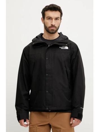 μπουφάν the north face dryvent mono mountain χρώμα μαύρο