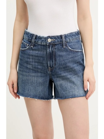 βαμβακερό τζιν σορτς hollister co. χρώμα μπλε, ki349-5059