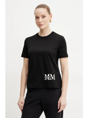 βαμβακερό μπλουζάκι max mara leisure γυναικείο, χρώμα
