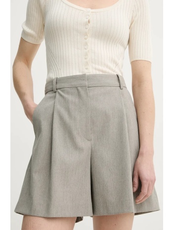 σορτς by malene birger poville χρώμα μπεζ, 103011 κύριο