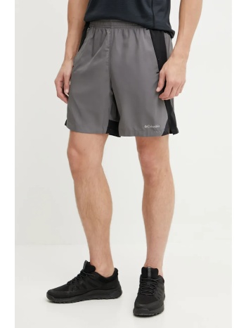 σορτς εξωτερικού χώρου columbia three pitch χρώμα γκρι